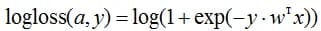 logistic loss