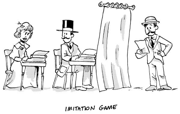 The Victorian Imitation game 