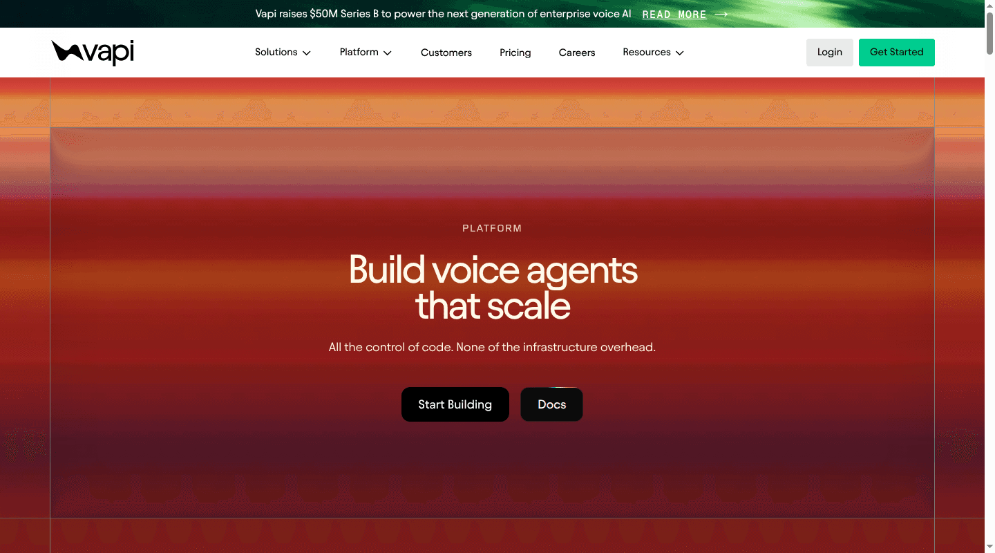 Vapi voice agent platform