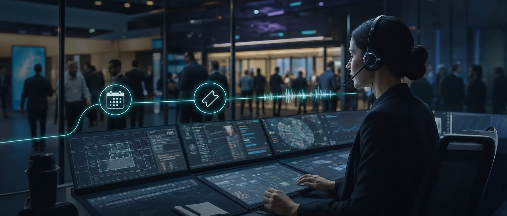 Event operations lead using AI to coordinate attendee support