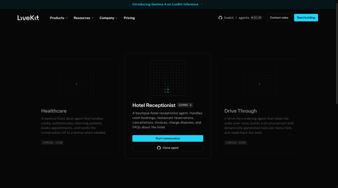 LiveKit Agents framework and Cloud