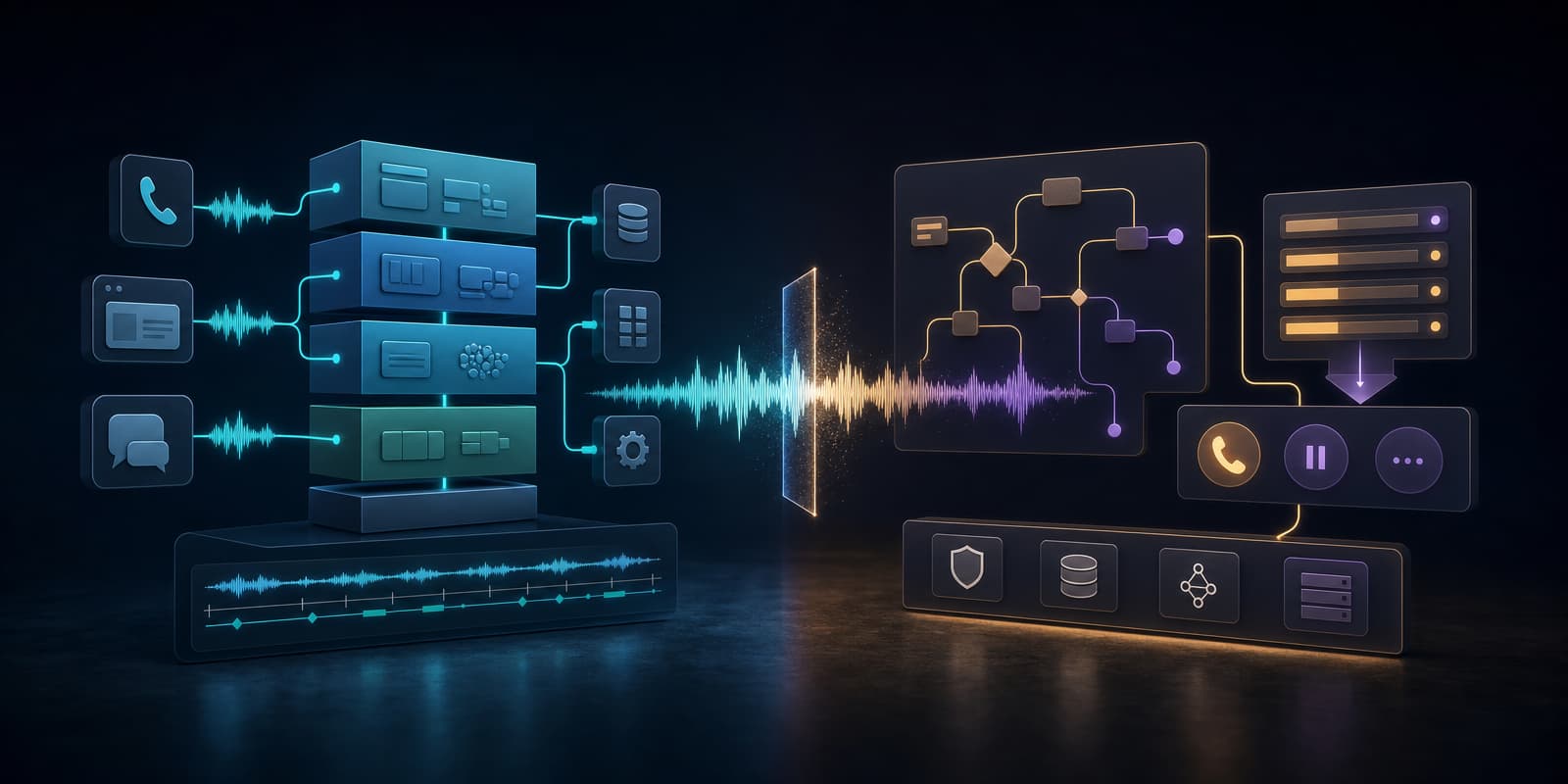 Two production voice AI operating models: a modular managed runtime and an integrated calling platform