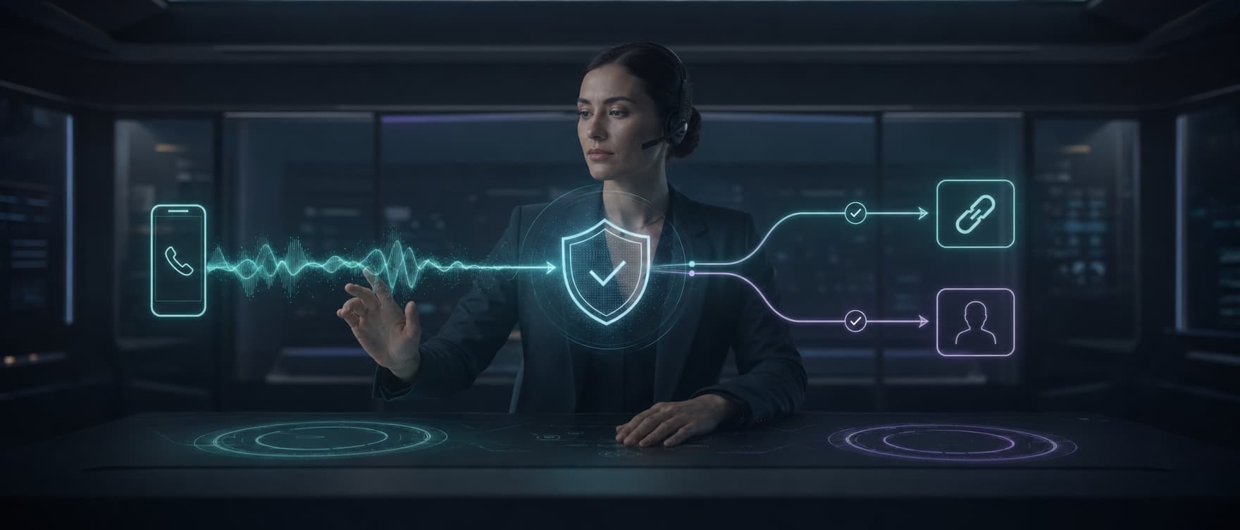 AI debt collection workflow with a policy checkpoint and human escalation