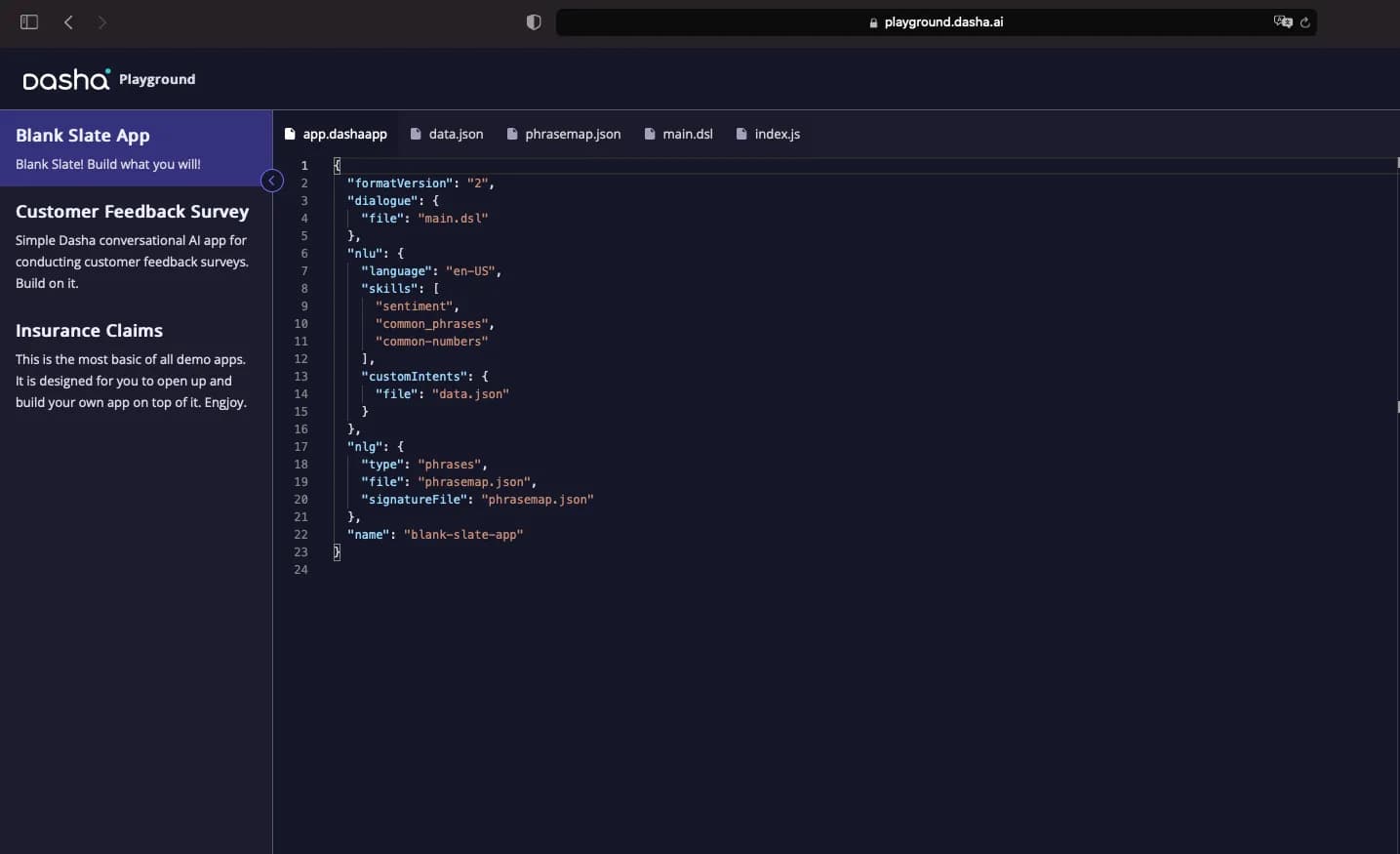 dashaapp file