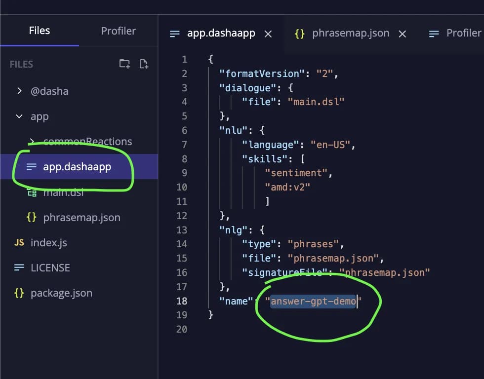 Configuring Your Dasha Bot 1